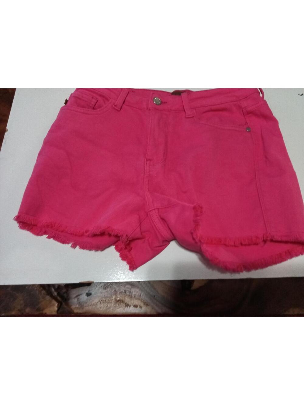 Judy Blue Pink Denim Cutoff Shorts Size 27 US 6